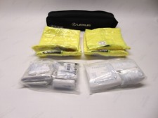 New Genuine Lexus European Safety Travel Kit Traingle High Viz Vests 1st Air Kit