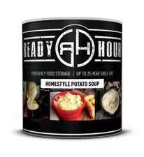 Homestyle Potato Soup 25-year Shelf Life Emergency 32 Serving Survival Food Can