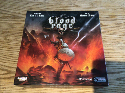 Blood Rage CMON Board Game - Never played miniatures by Eric Lang