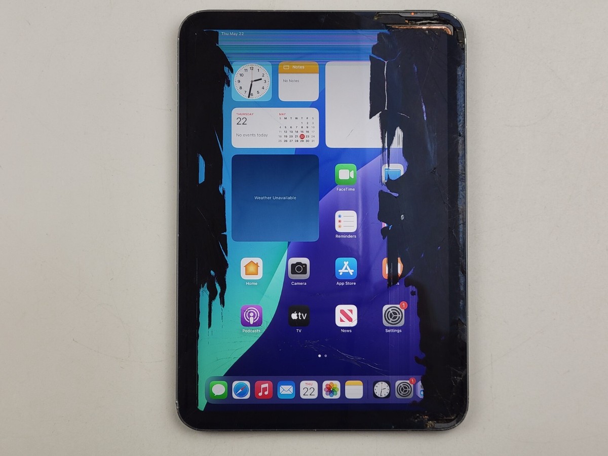 WiFi Only Apple iPad Mini 6th Gen 64GB Space Gray A2567 | eBay