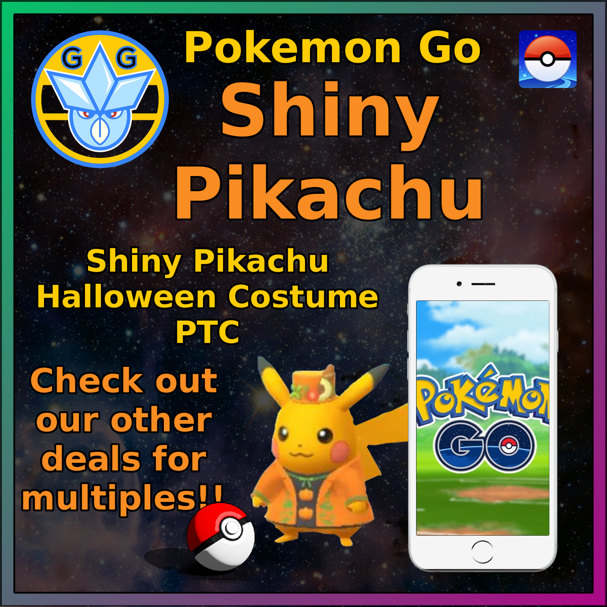 Halloween Event Pokemon Pokemon Go Pikachu Halloween Shiny