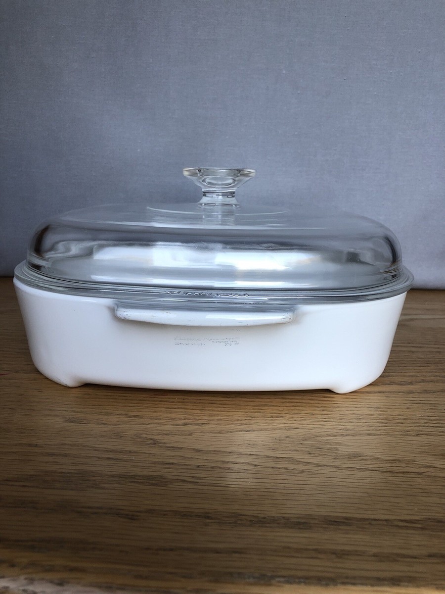 Corning Ware Browning Skillet Casserole Colonial House Radar Range