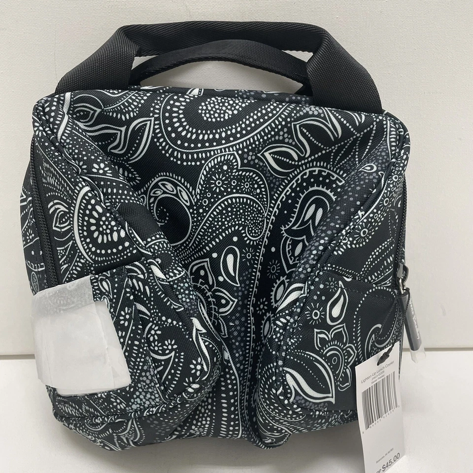 Bolsa refrigeradora de almuerzo Vera Bradley aligerada en cachemira estelar nueva con etiquetas Foto 2 de 2