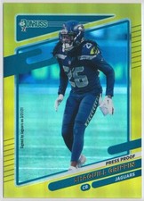 2021 Panini Donruss - Shaquill Griffin - Seattle Seahawks - HOLO GOLD - #35