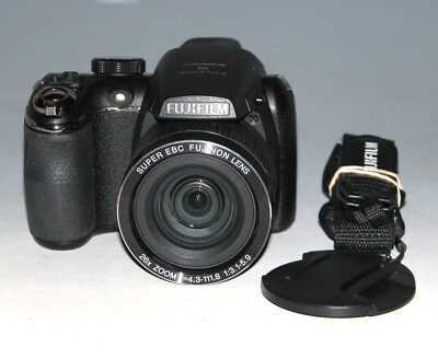 Reconditioned - Fujifilm FinePix S3300 14.0MP Digital Camera - Black #9626