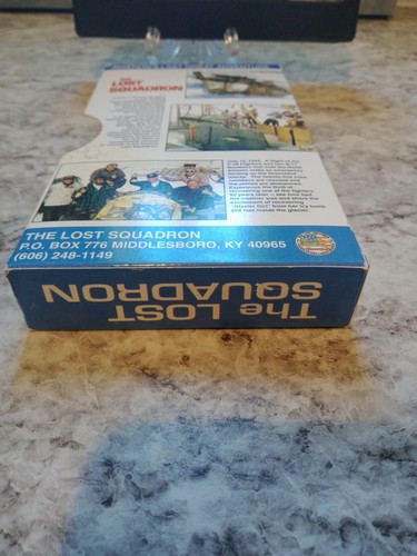 The Lost Squadron Glacier Girl OOP VHS P-38 Fighter, Tested! - Imagen 8 de 9