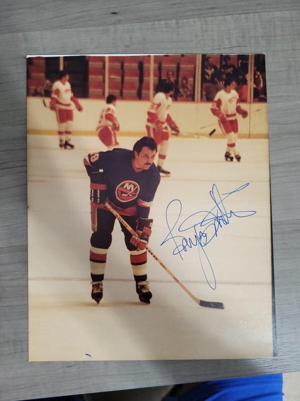BRYAN TROTTIER AUTOGRAPH LOT Signed 8x10 PHOTO Score 91 cards NY ISLANDERS auto