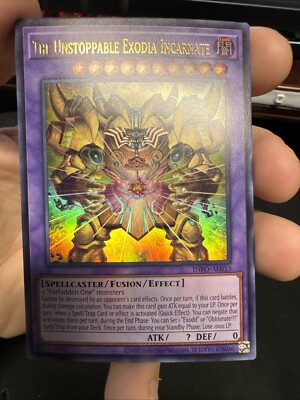 YUGIOH THE UNSTOPPABLE EXODIA INCARNATE ASIA ENGLISH INFO-AE033 ULTRA RARE
