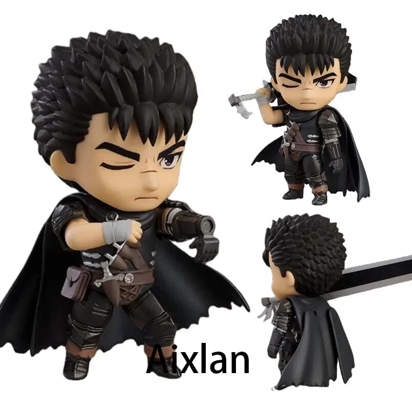 Aixlan #2134 Guts Figure 10cm Q Version Swordsman Warrior PVC Action Figure Toys