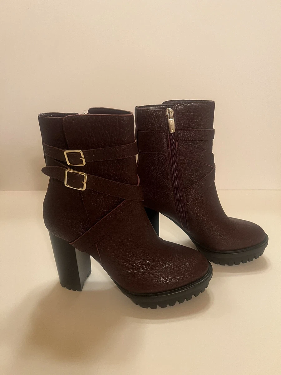 Vince camuto cheap buckle booties