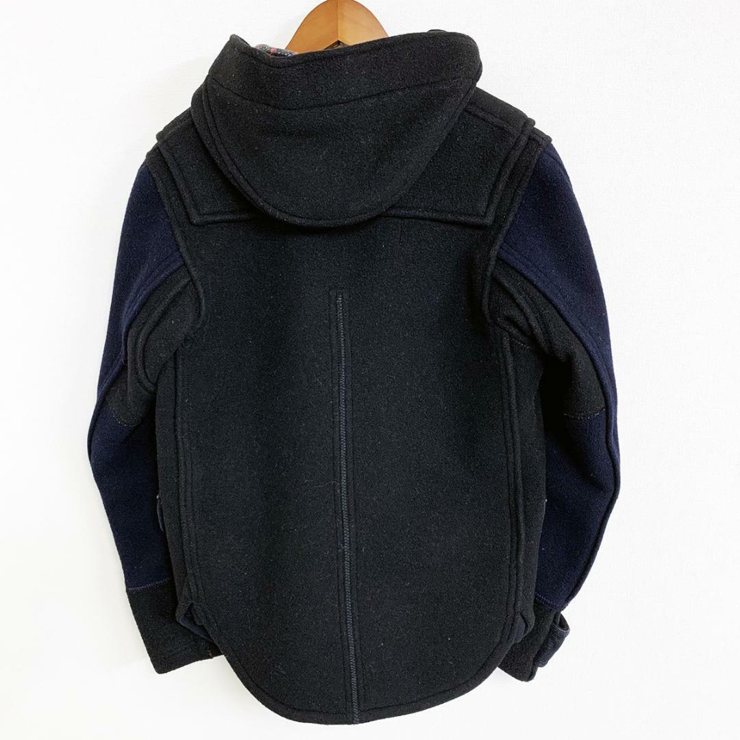 Junya COMME des GARÇONS Gloverall ブラックピーコート S Watanabe