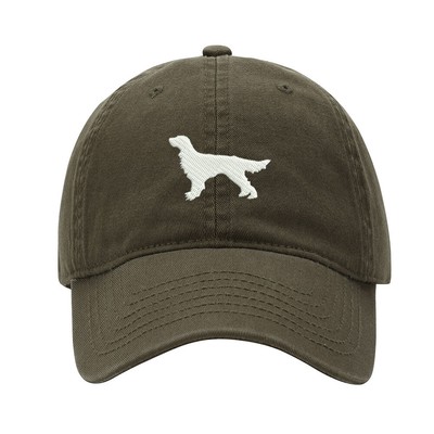 Irish Setter Men's Baseball Cap — Washed Cotton Adjustable Dog Hat, One Size Fits Most (55-61cm)