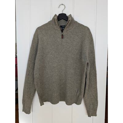 JCrew 100% Lambswool Pullover L
