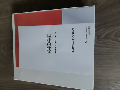 Steyr Tractor CVT120 CVT130 CVT150 CVT170 Service Workshop Repair Manual Book