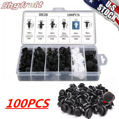 For Toyota-Fixing Fastener Kit Bumper Fender Liner Push Type Retainer Clips car