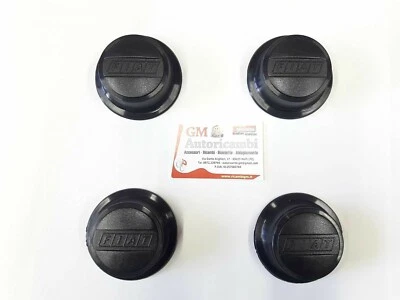 KIT 4 TAPPI COPPETTA COPPETTE RUOTA COPRI MOZZO FIAT PANDA 4X4 81101
