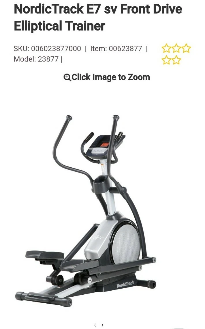 Best front drive elliptical outlet