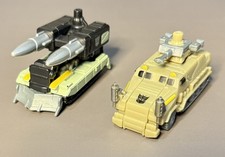 Transformers 2010 Combaticons Armored Car and Missile Carrier Drones