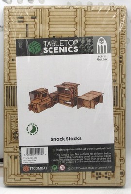 TTCombat TTSCW-SFG-174 Snack Stacks (Sci-Fi Gothic) Food Service Buildings