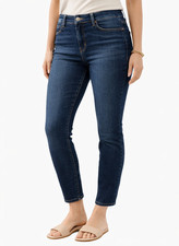 Jessica Simpson High Rise Skinny Ankle Jeans Women s Size 6 Dark Wash