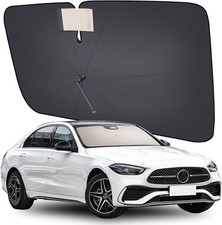 2025 Upgrade Windshield Sunshade Upf80 For Car Windshield Blocks Heat Uv Rays