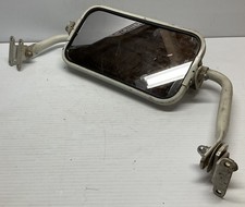 Vintage Ford Chevy Dodge Truck West Coast Type Tow Mirror Right Side White Paint