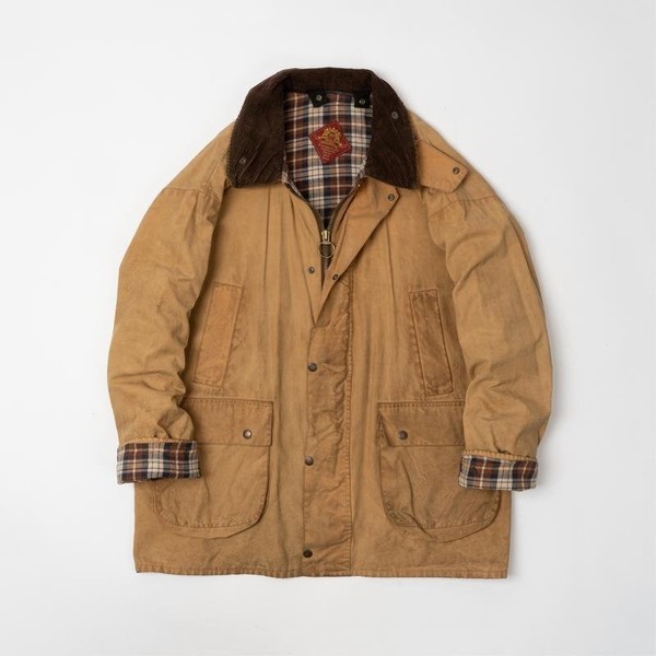 Men ROYAL SPENCER Jacket Beige Cotton 44 / XXL /