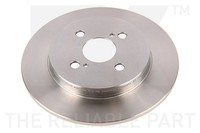 2X NK Bremsscheibe 2045109 FüR Yaris IQ Cygnet Aston Toyota Vios KGJ10_ KGJ10R