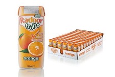 Radnor Fruits Still Orange Tetra Cartons 125ml - Box of 60