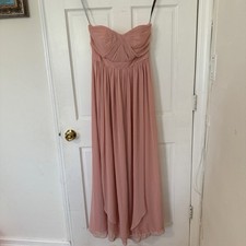 Jenny Yoo Collection Pink Dress Wedding Bride Bridesmaid Size 6