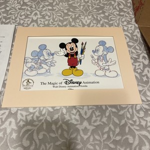 Rare The Magic Of Disney Feature Animation Florida 1996 Mickey Mouse Cel