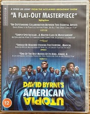 David Byrne's American Utopia (blu-ray) Mint.  Spike Lee. Region B (read!)