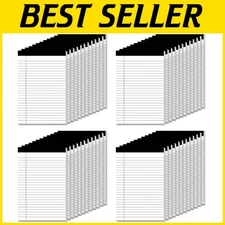 5x8 Small Writing Pads 48 Pack College Ruled Note Pads