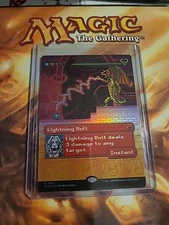 Lightning Bolt Foil – Secret Lair Drop - 1822 - Magic the Gathering - MTG - NM