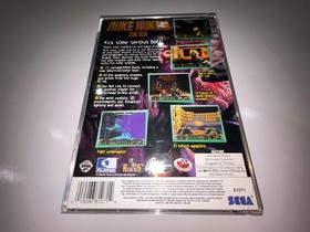 Duke Nukem 3D (Sega Saturn, 1997) Complete in Box w Manual + Foam NR MINT!