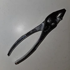 Vintage Utica 7-6 slip-joint pliers, USA, very good condition