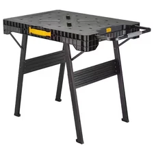 dewalt workbench folding table lightweight sturdy large surface work portable
