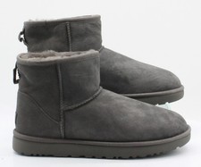 UGG CLASSIC MINI II BOOT SHEARLING STYLE UNISEX UK 10.5 EU 43 GREY RRP £165 LF