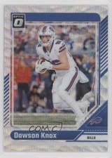 2024 Panini Donruss Optic Premium Box Set Wave Prizm 43/300 Dawson Knox #24 11yh