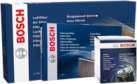 Bosch Inspektionspaket Filterset FüR Isuzu D-Max II 2.5 Crdi 4X4