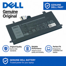 Genuine Original Dell Battery 42Wh 7.6V 4-Cells Li-Ion OEM