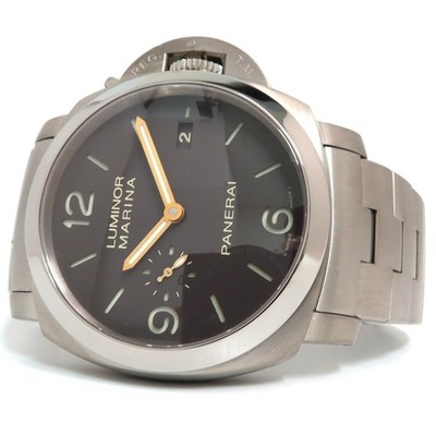 Panerai Luminor Marina 1950 Titanium Brown Dial 44MM Automatic PAM00352
