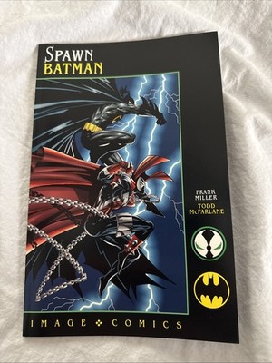 SPAWN Vs BATMAN Comic Book from IMAGE COMICS by FRANK MILLER and TODD McFARLANE