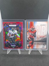 Chad Johnson-'24 Prizm Draft Picks Red Ice & Signature Class Blue/Orange