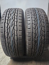 2x 255/65/17 XL Continental ContiCrossContact LX2 PAIR