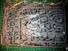 warhammer 40k space marines indomitus outrider bike 3 man squad new on sprues