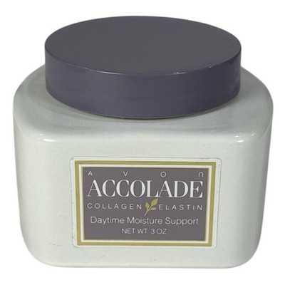 New Avon Accolade Collagen Elastin Daytime Moisture Support Anti-Aging 3 Oz