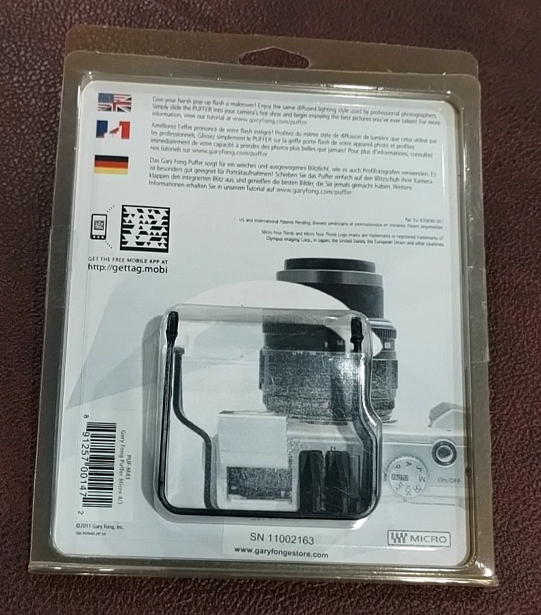 Gary Fong Puffer for Compact Micro Four Thirds Cameras with off-center Flash - Image 2 of 4