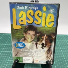 Lassie 3 Classic Episodes Collie Dog DVD Brand New & Sealed Region 0 All B&W PAL