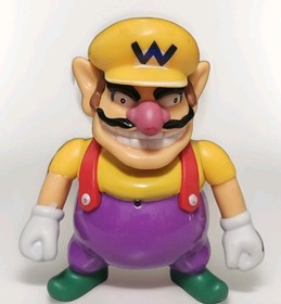 World Of Nintendo Figures Fire Mario, Wario, Yoshi , Super Mario Bros Video Game